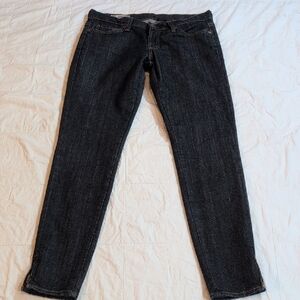 Red Engine Black Skinny Jeans